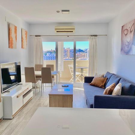 El Estudio De La Playa Benalbeach New 1Bd, Piscinas, Playa Y Vistas Al Mar Ref504 베날마데나코스타 외부 사진