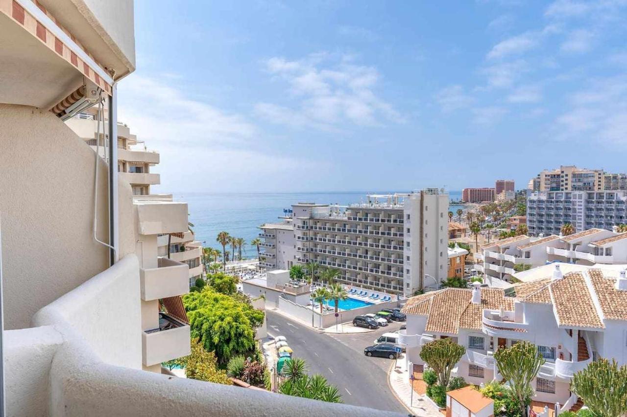 El Estudio De La Playa Benalbeach New 1Bd, Piscinas, Playa Y Vistas Al Mar Ref504 베날마데나코스타 외부 사진