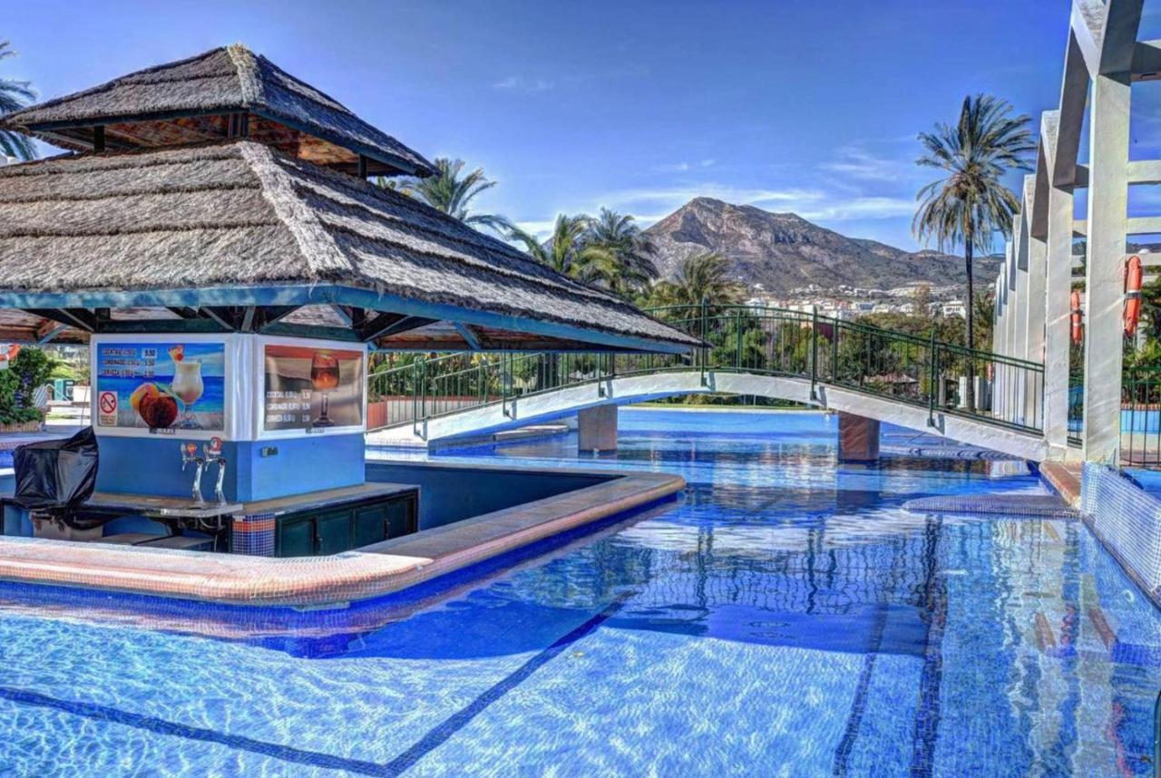 El Estudio De La Playa Benalbeach New 1Bd, Piscinas, Playa Y Vistas Al Mar Ref504 베날마데나코스타 외부 사진